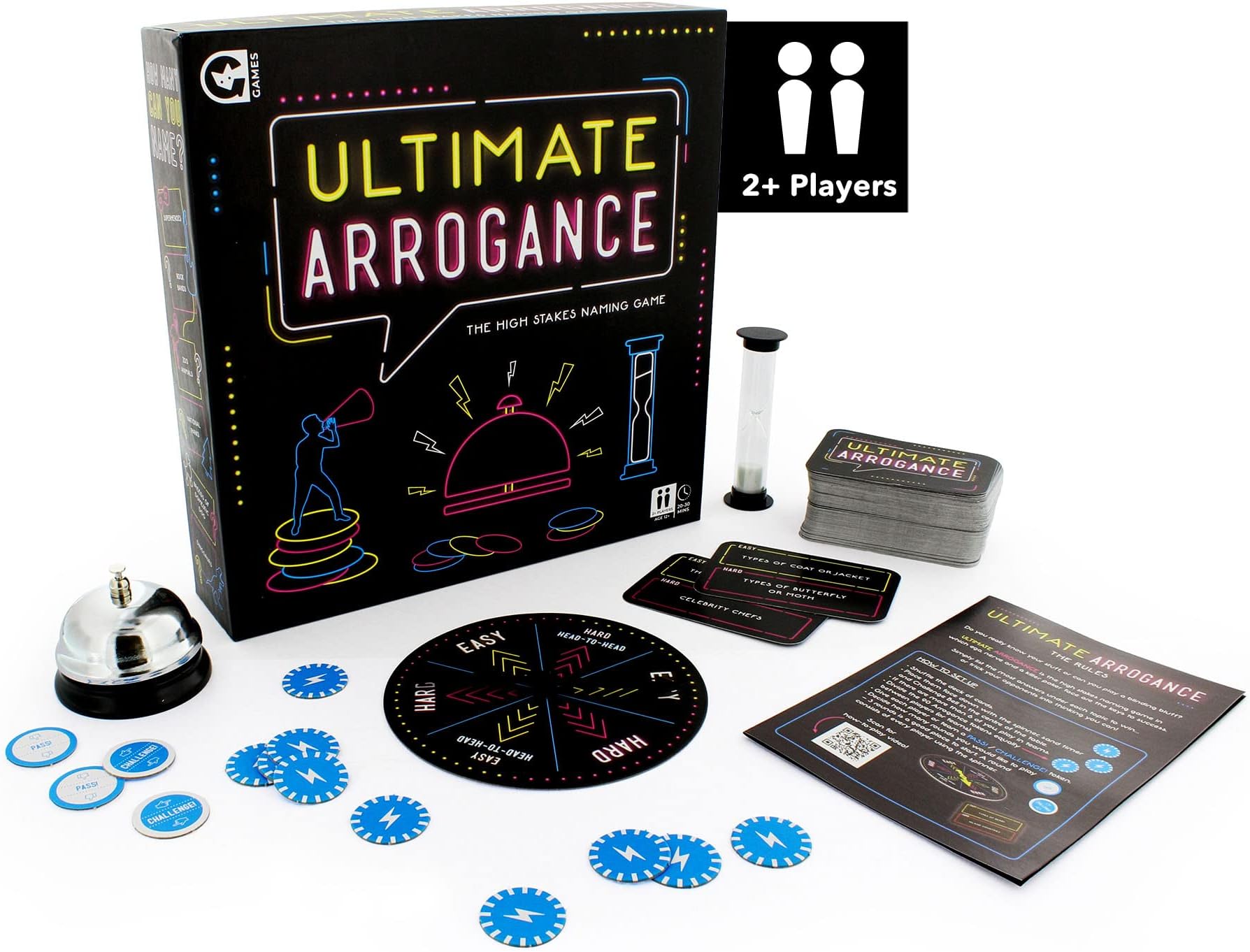 Ginger Fox Ultimate Arrogance High Stakes Party Card Game Of Bluffing & Deception - Suitable For Ages 12+