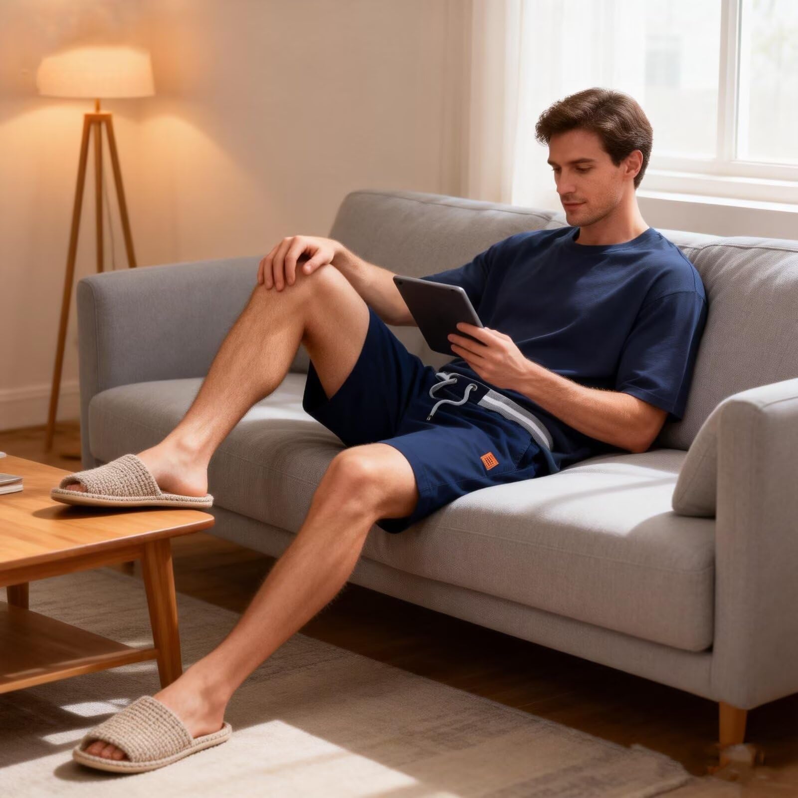 Short Homme Coton Chino Été avec Poches