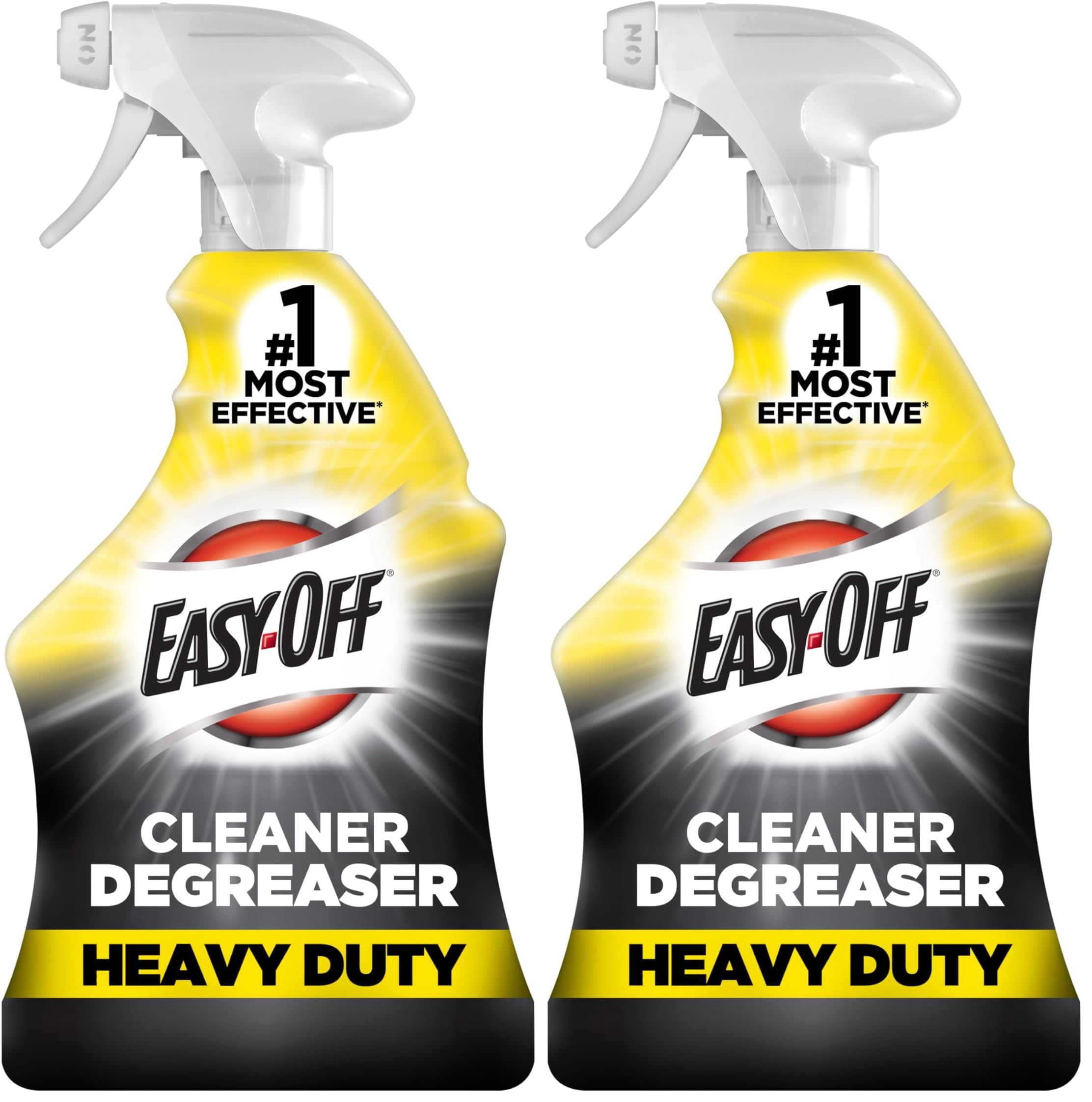 Easy Off Heavy Duty Degreaser Cleaner Spray, 32 Ounce (Pack of 2)