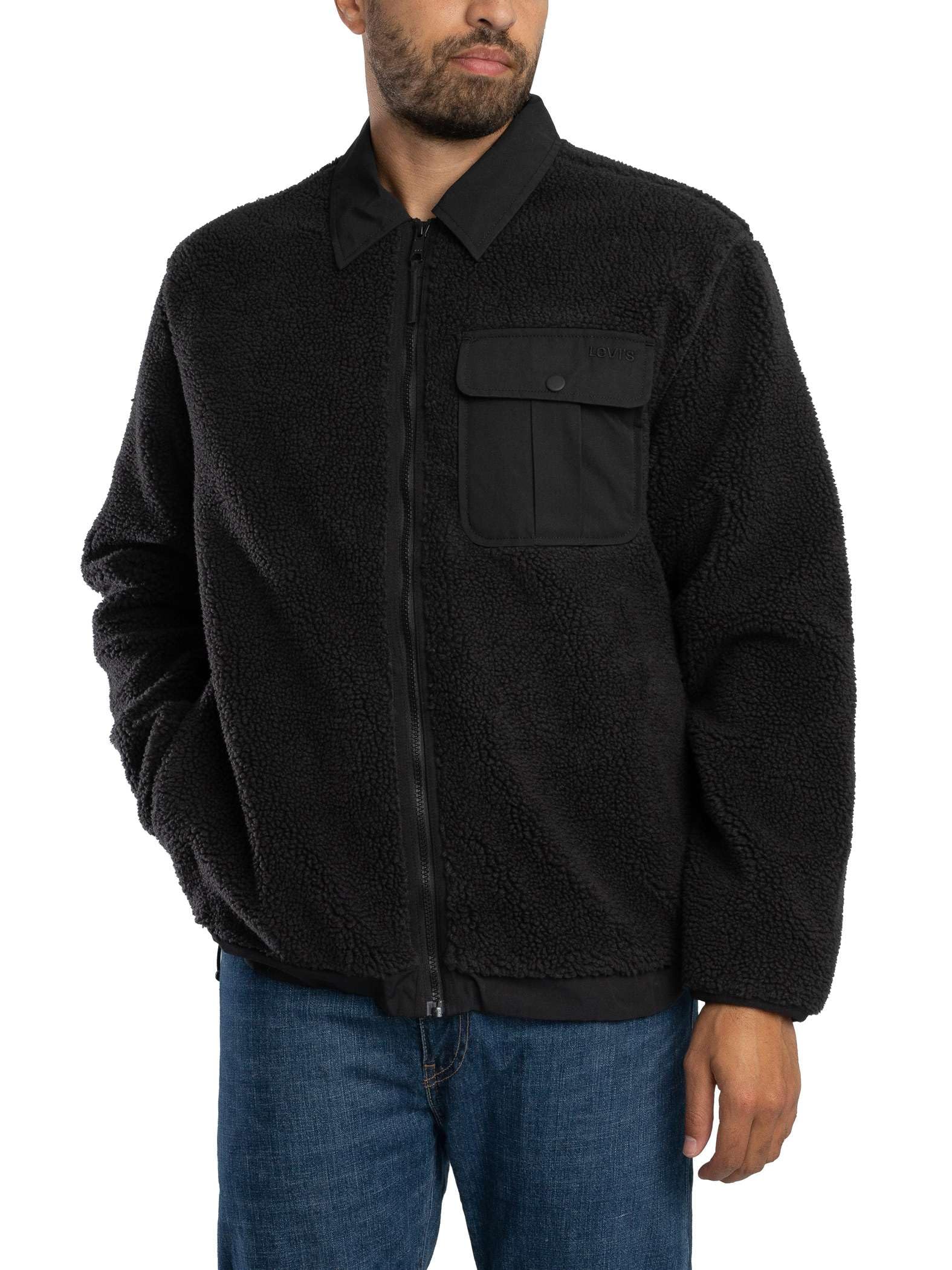 Levi's Joonie Sherpa Jacket Dark Phantom, Dark Phantom, M