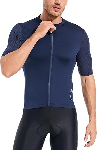 Miniatura 7 de Przewalski Men's Pro Cycling Jersey Competitive Training Short Sleeve Bike Shirts Bicycle Tops for Road Biking