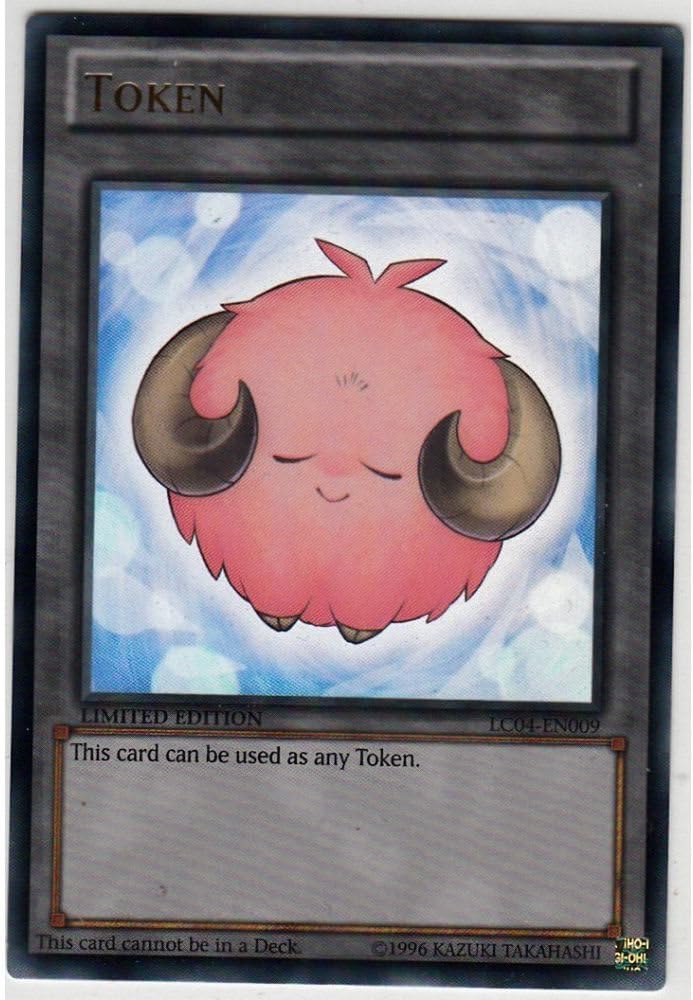 Holographic Monster Card Yu-Gi-Oh! Card - Sheep Token X4 (LC04 - Scapegoat - Ultra Rare Holo, Near Mint) Custom Yugioh Tokens Holographic Monster Card Yu-Gi-Oh! Card - Sheep Token X4 (LC04 - Scapegoat - Ultra Rare Holo, Near Mint) Custom Yugioh Tokens