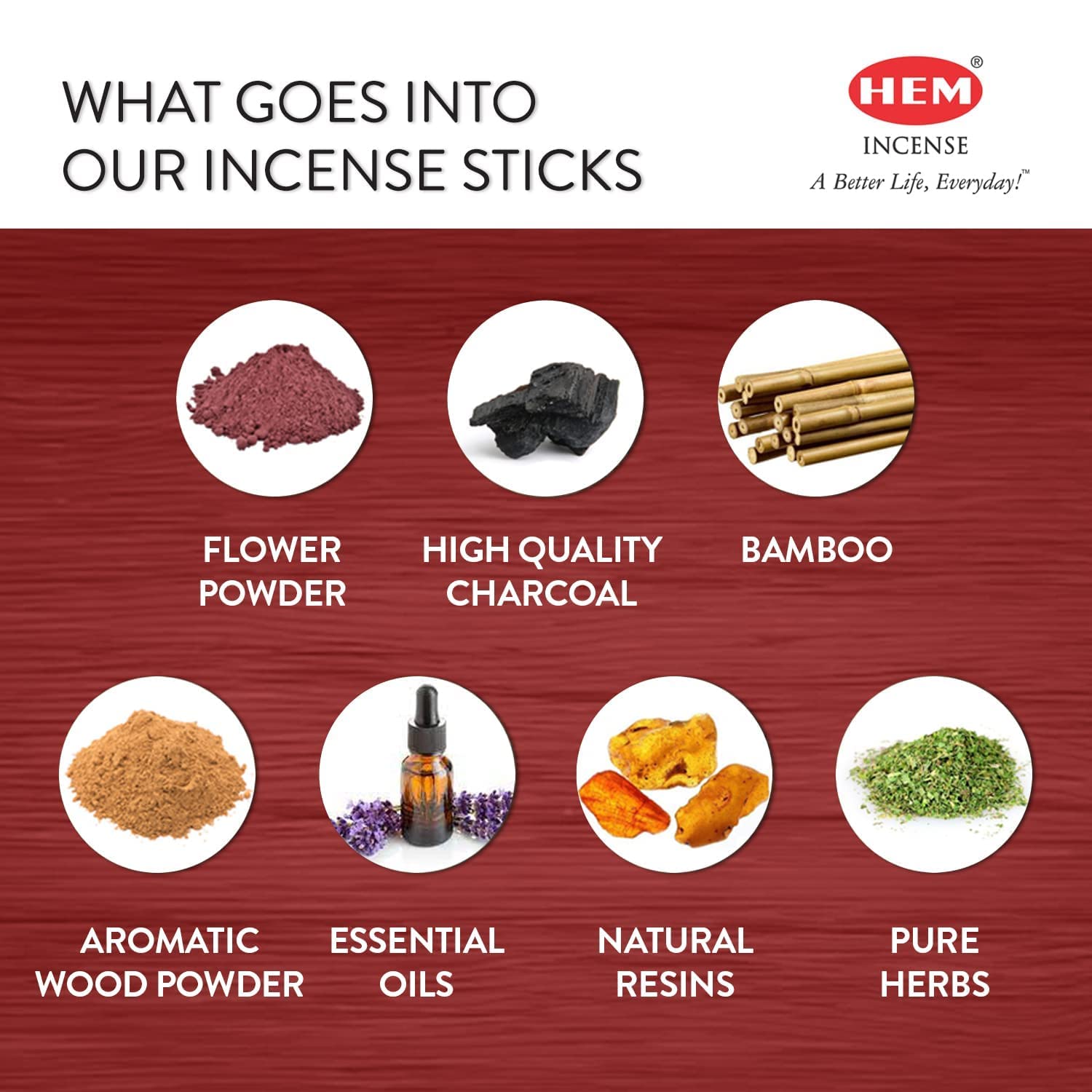 Hem Champa - 90 Masala Sticks (120 Grams) Box - Hem Incense by HEM…