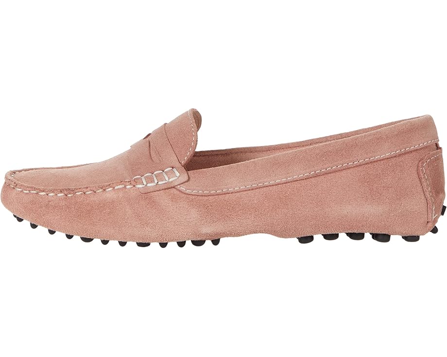 Massimo Matteo Suede Penny Driver - Left View