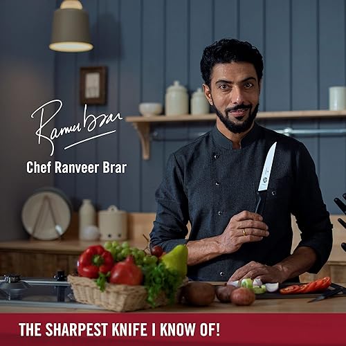 Miniatura 2 de Victorinox Chef's, Black Fibrox, 6 pulgadas.