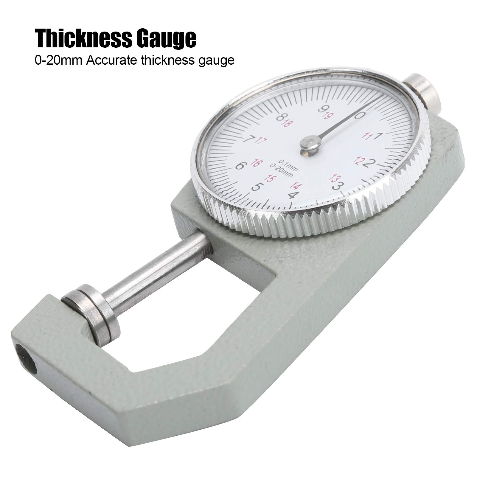 Excellent mètre portable de mesure d'épaisseur de métal Jauge d'épaisseur précise pour mesurer les montres, les bijoux, le cuir, la tôle, le papier, le film, le fil