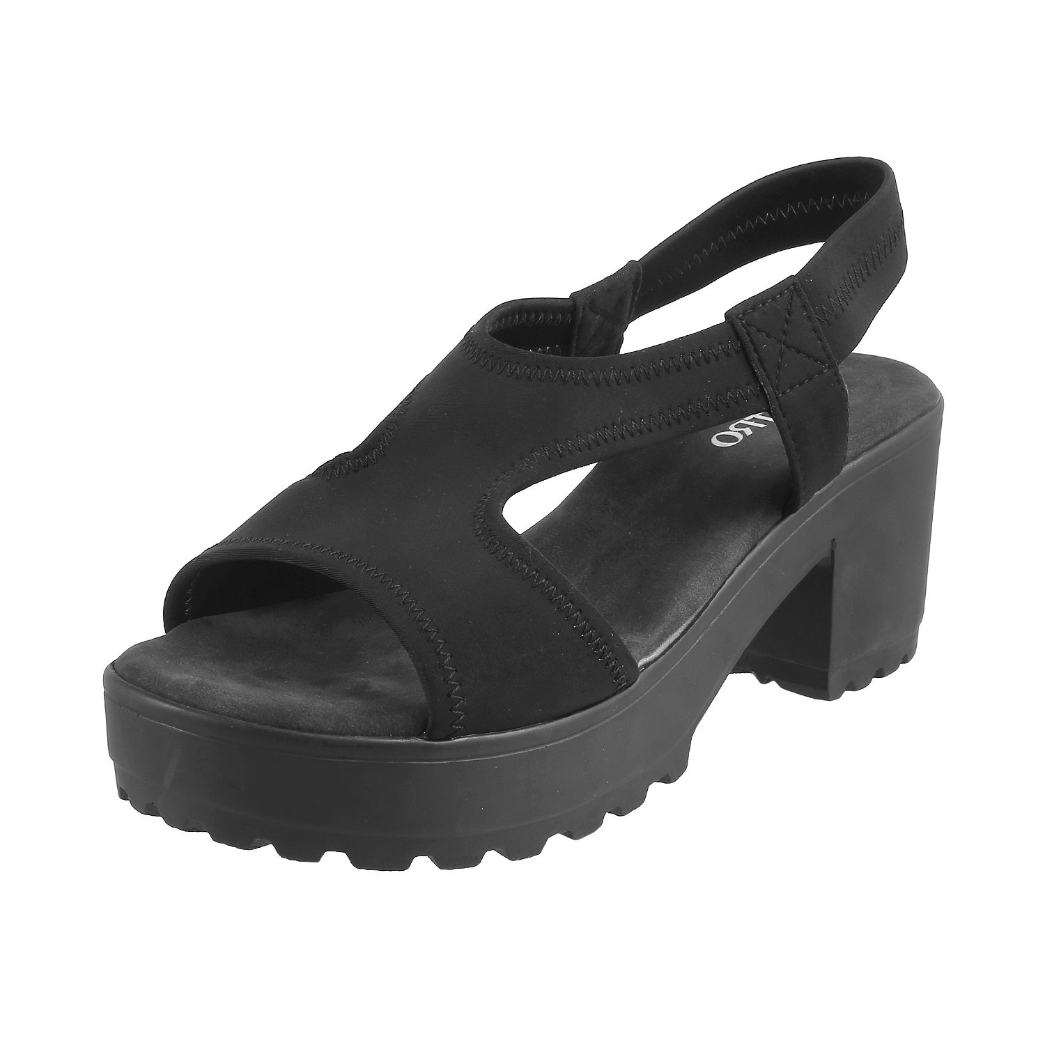 Metro Womens Black Outdoor Sandals-7 UK (40 EU) (33-9762) (B0746H935T) Amazon Price History, Amazon Price Tracker