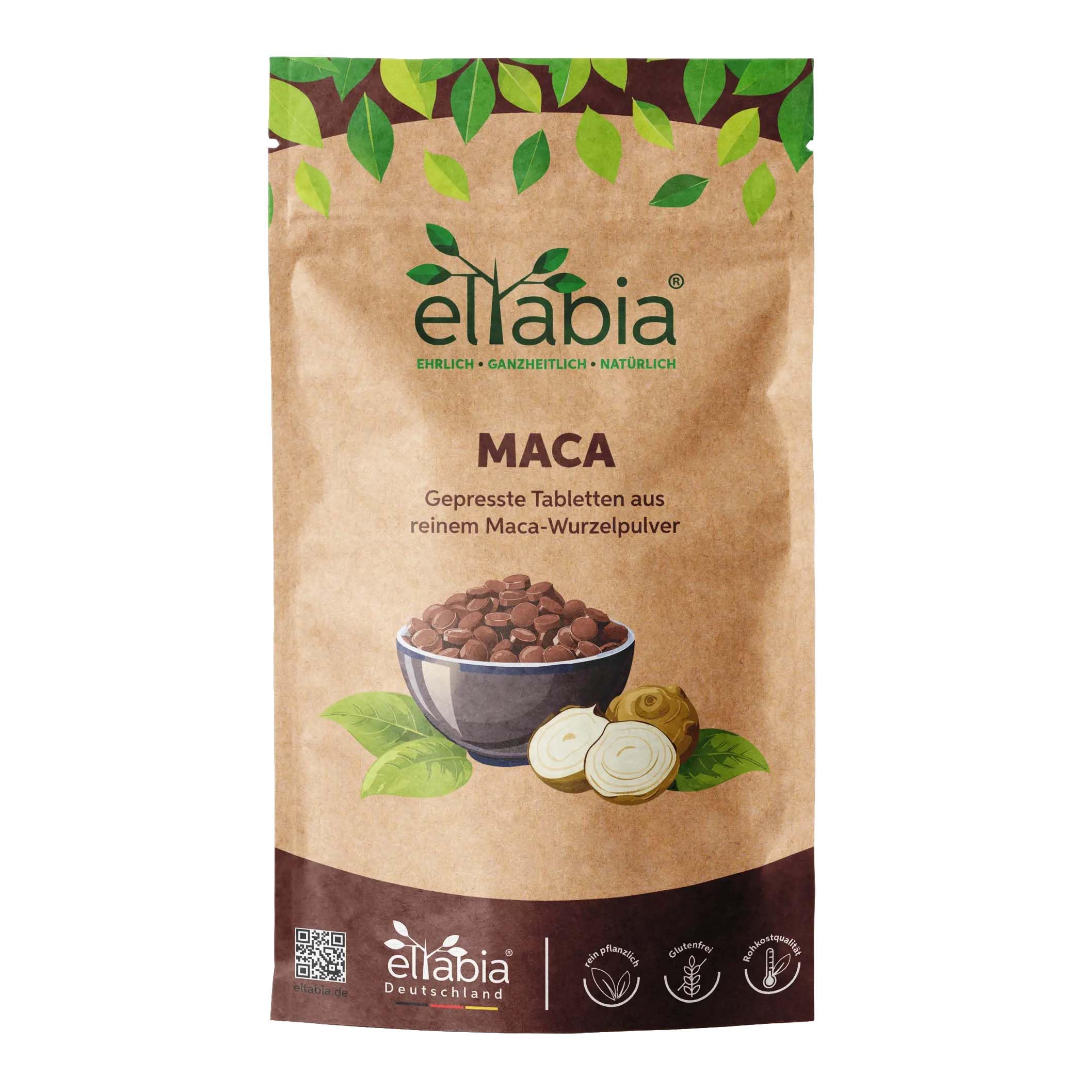 Maca Tabletten 4000 Presslinge aus Peru | Hochdosiert 5000mg Tagesdosis | Premium Rohkost-Qualität | 100% rein ohne Zusätze
