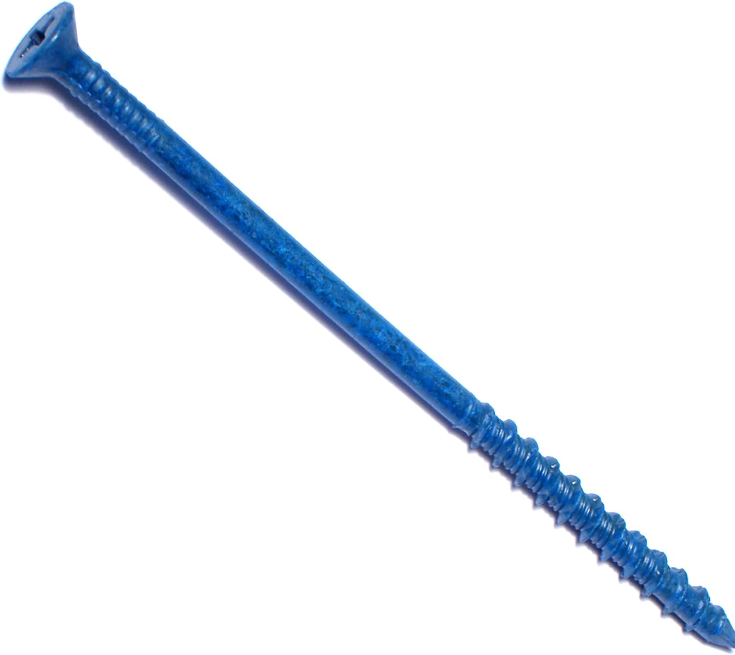 014973211691 Phillips Flat Masonry Screws, 3/16 x 4-Inch, 100-Piece