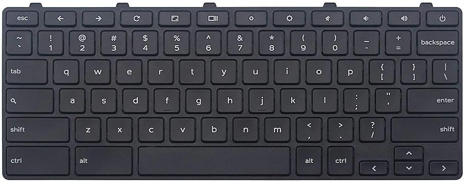 Replacement US Keyboard for Dell Chromebook 3180 3181 3189 3380 Laptop No Backlight