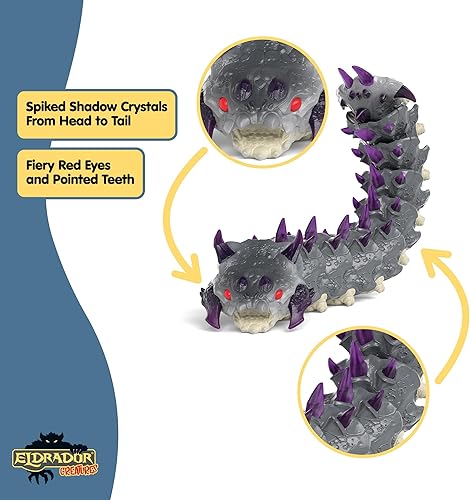Vista 9 de Schleich - Eldrador Creatures Hellhound, figura de acción para niños de 7 a 12 años
