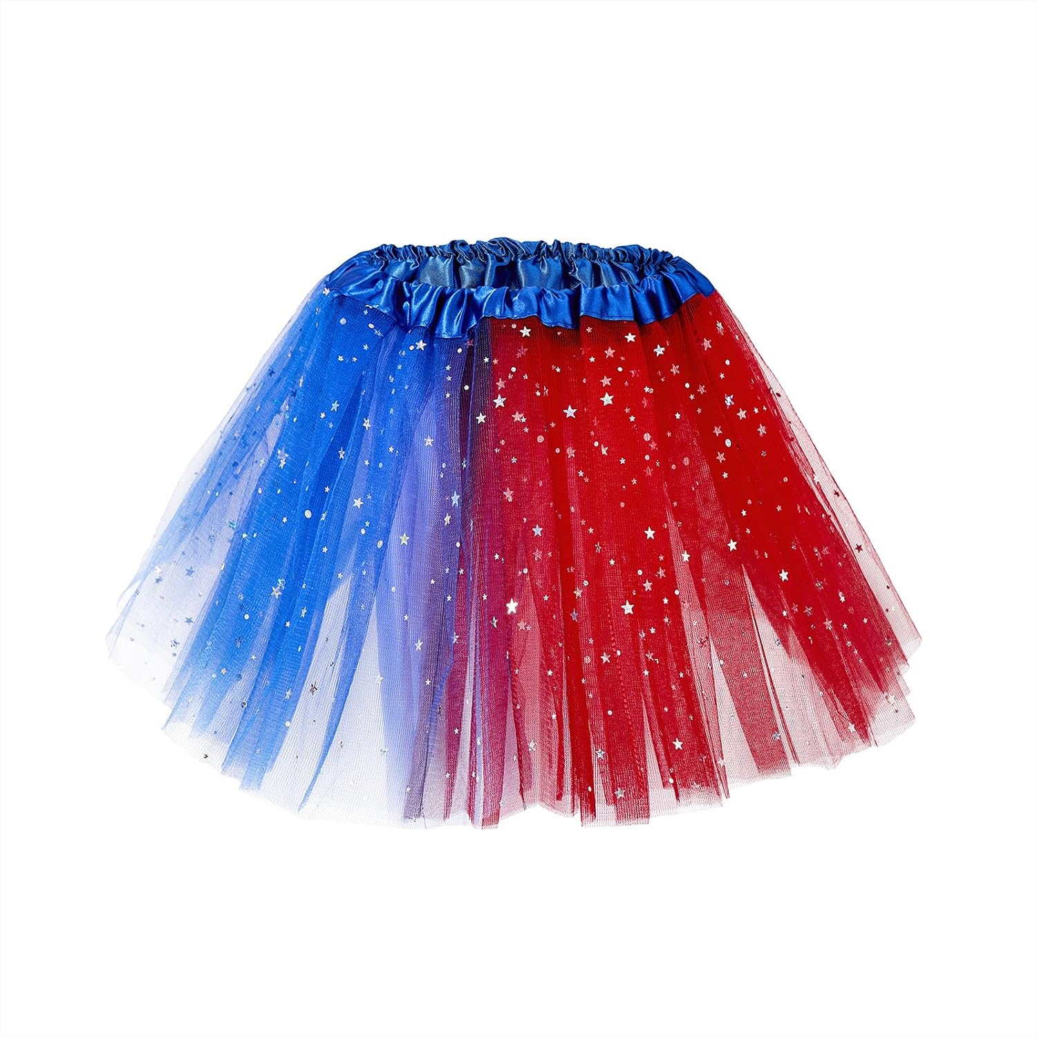 Tutu Skirt Girls 3 Layers Sparkle Tulle Skirt Ballet Dance Dress Princess Skirt for Toddler Girls