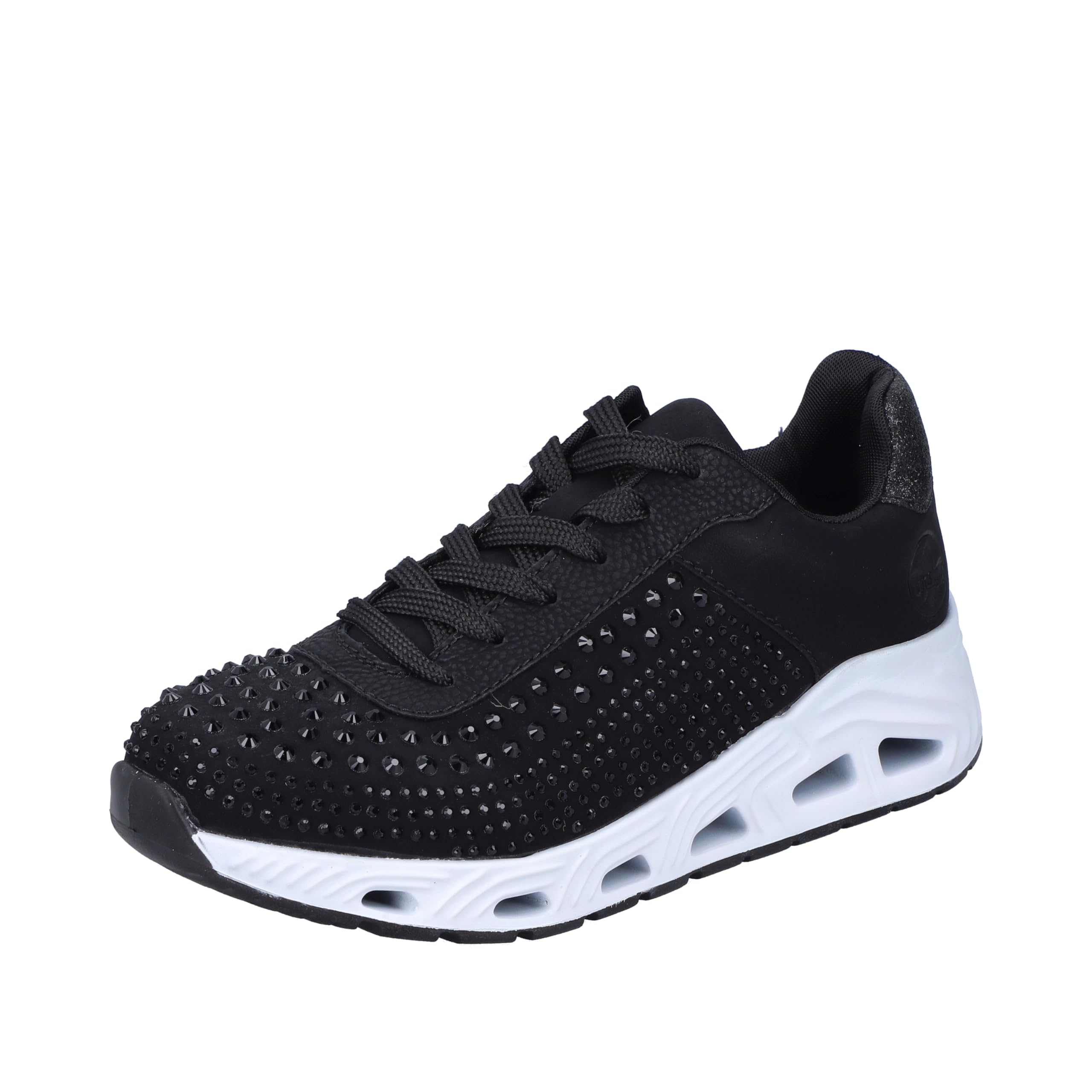 Rieker Women's N5201 Lace-Up Shoes, Black, 5 UK