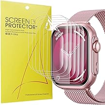 Blueshaweu Screen Protector Compatible with Ruxingx Smartwatch Women's 1.83 Inch G62, HD Clear Flexible TPU Screen Protector [Pack of 6] Compatible with SWGOTA G62 / RUXINGX G62 Smartwatch