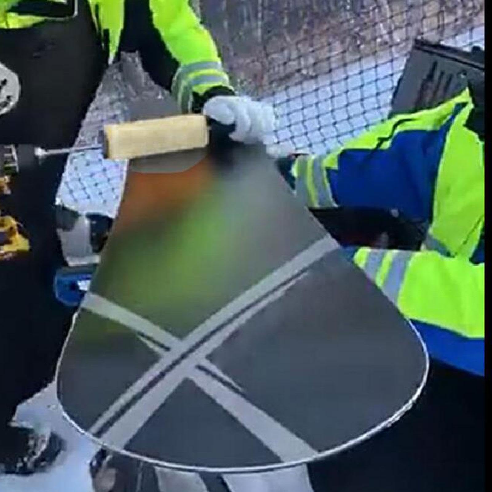 Qianly Kit Spazzola per Cera da Snowboard, Spazzola a Rullo, Spazzola Rotante