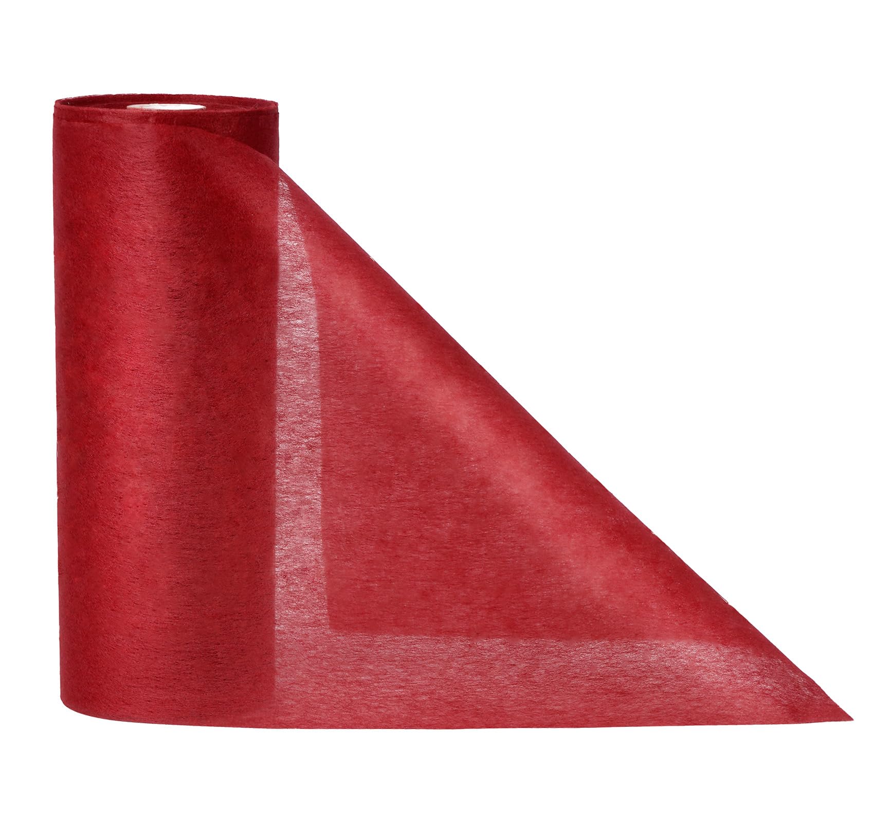 Anstore Red Table Runner, 30M x 23 cm Non-woven Table Runner Roll — image 1