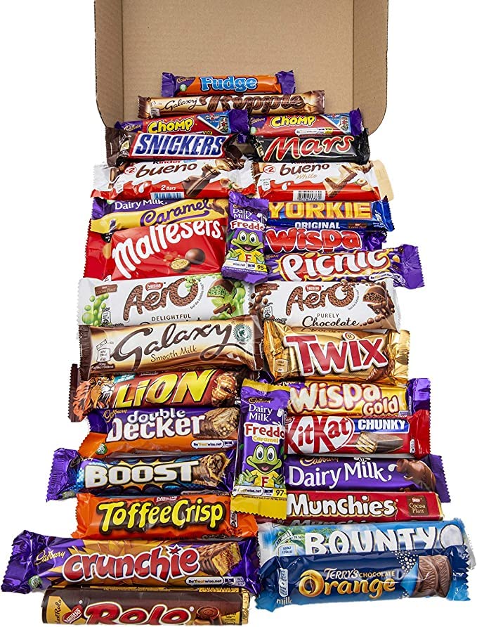 Buy waves Mega Chocolate Gift Hamper, 50 Different Full Size Chocolate