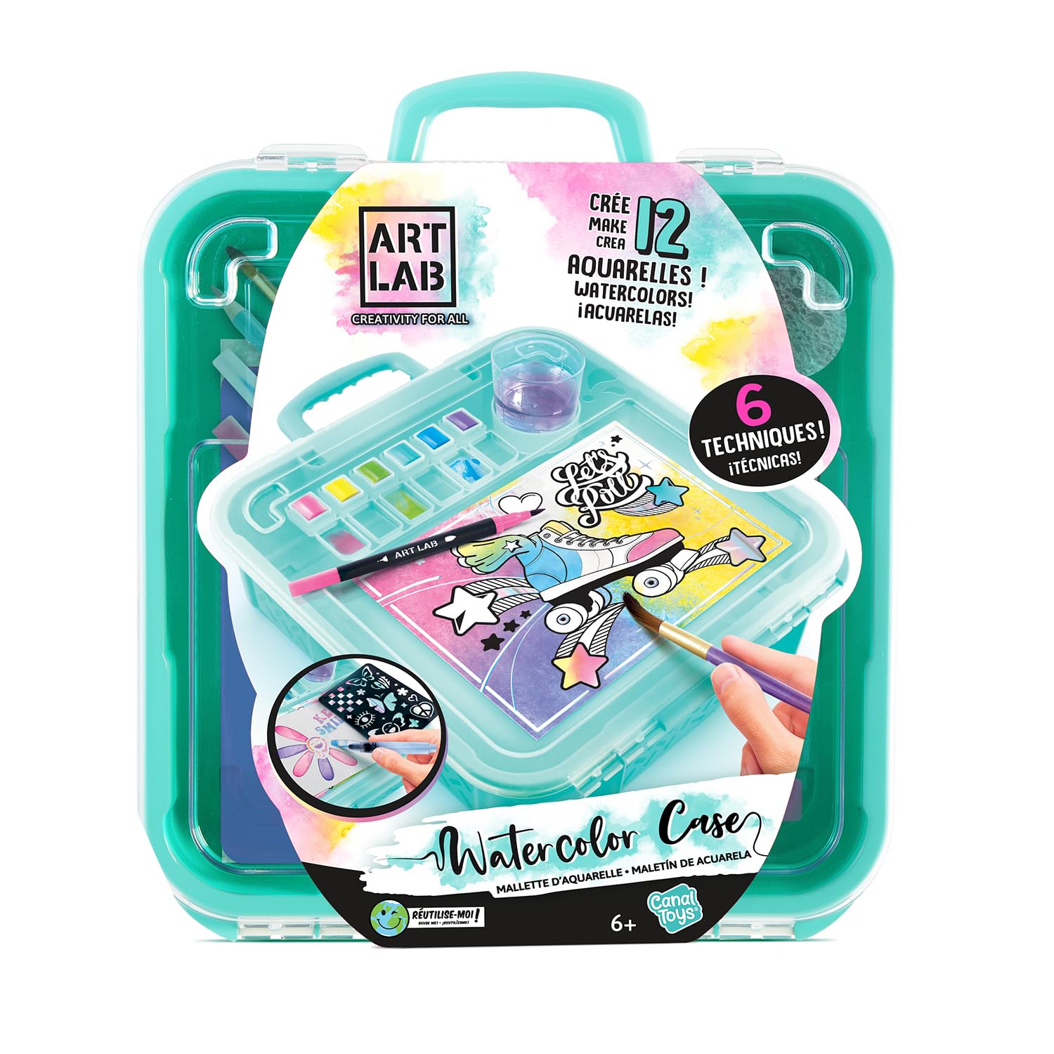 Amazon.com: Canal Toys - Art Lab - Watercolour Case - ART 012