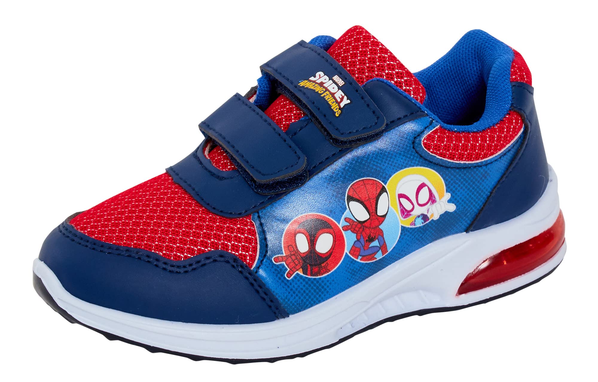 Spidey and his Amazing Friends - Zapatillas deportivas con luces intermitentes para correr