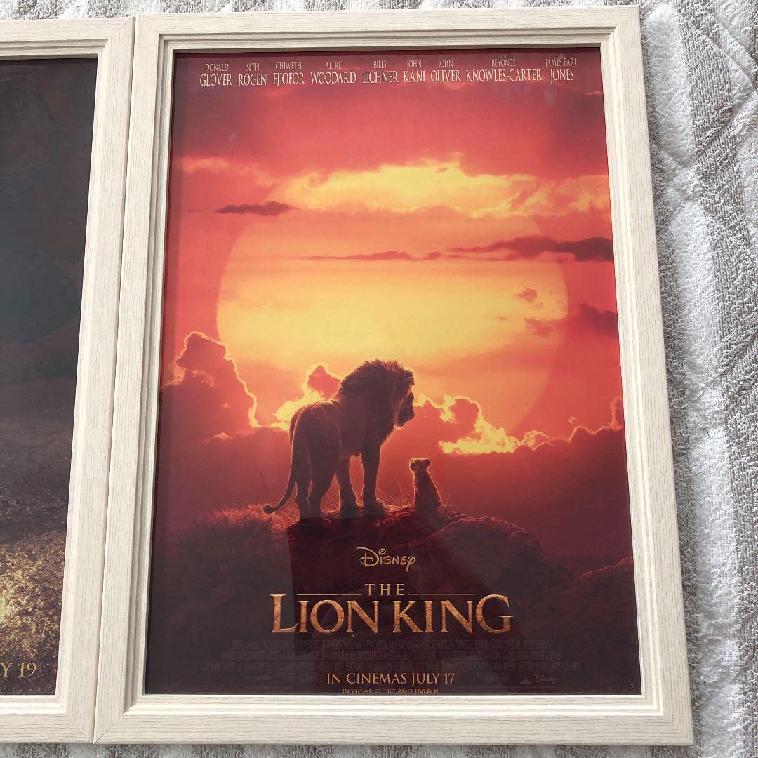 ライオンキング ポスターセット 額縁付き