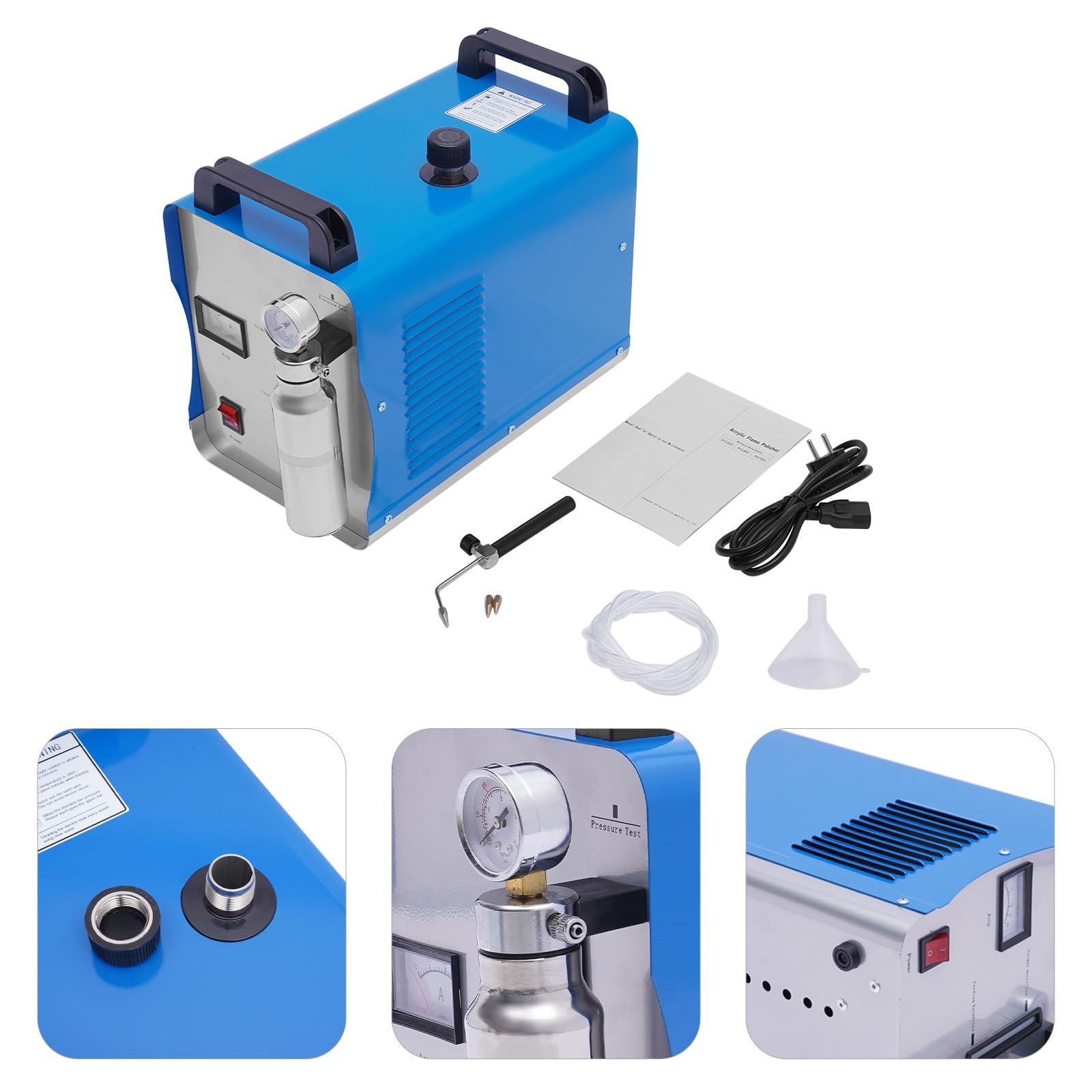 400W 95L H180 Sauerstoff Wasserstoff HHO Gasflamme Generator Polierend Maschine
