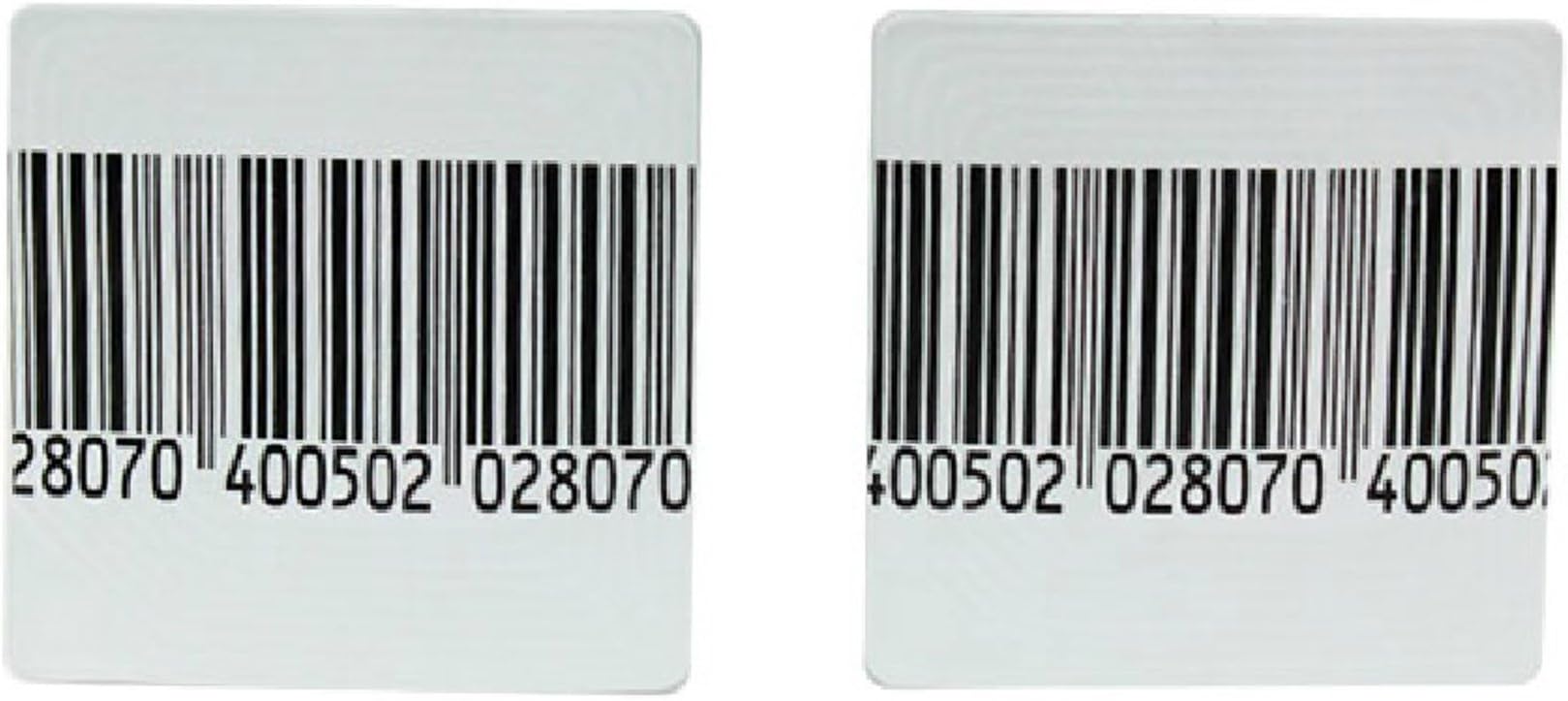 Aoneso SupeRight 1Roll-1000pcs EAS 8.2MHz Checkpoint Compatible Label RF Tags Anti-theft Barcode Fake Soft Labels (1.57 1.57 inches)