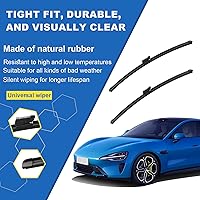 Vista 4 de Juego de 3 limpiaparabrisas de repuesto de fábrica para Volkswagen Atlas 2018-2022, juego de limpiaparabrisas de 26 + 22 + 12 pulgadas (juego de 3)