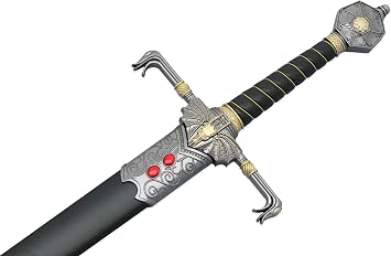 Vulcan Gear Medieval Middle Ages Sword with Matching Scabbard