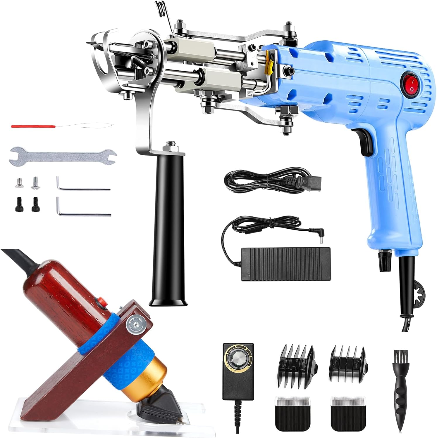 BESGEER Rug Tufting Gun with Carpet Trimmer Kit RugTuft