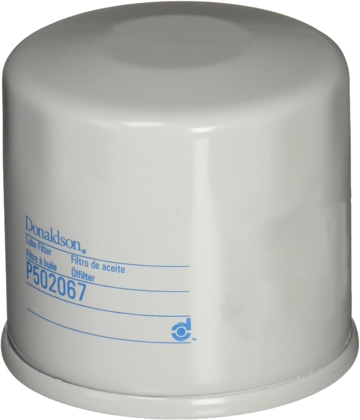 P502067 Lubricant Filter, Full Flow Spin-on, Diameter 68 mm, Length 65 mm