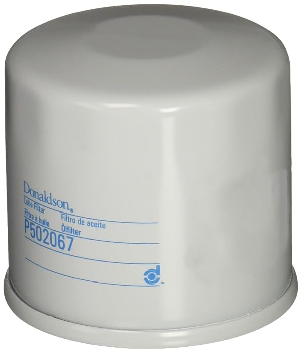 Donaldson P502067 Engine Oil Filter 2.56 in., Full Flow Type, Spin On Style, Cellulose Media Type, with Bypass Valve by Donaldson - Used condition - US$15.84
