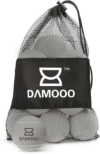 Damooo Pelotas de tenis, pelotas de tenis de entrenamiento, pelotas de práctica para perros y mascotas, 3, 12, 20 unidades, 5 colores disponibles,