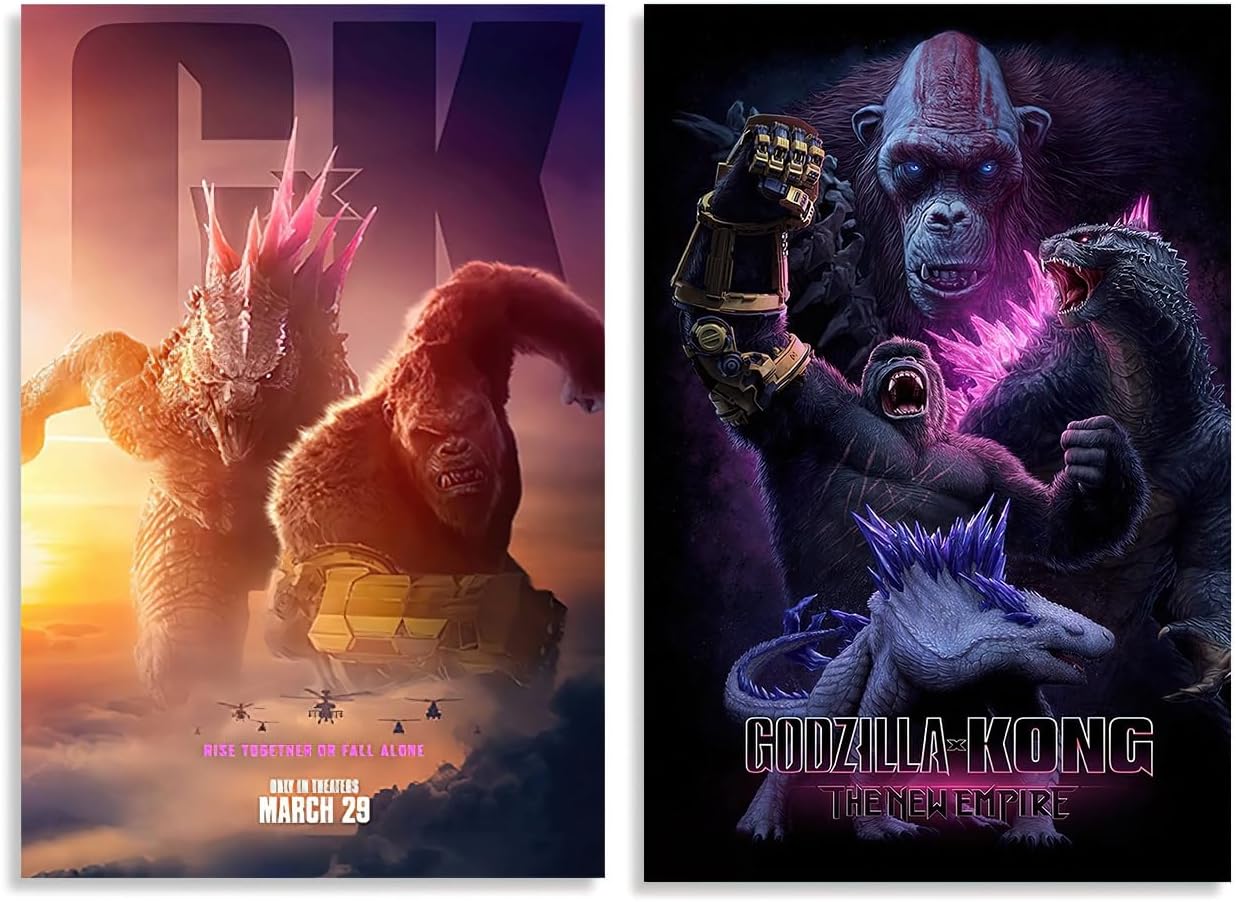 Generic Movie Poster The New Empire Poster Set of 2 Boys Room Decor Gift Movie Art Aesthetic Wall Canvas Poster (16"x24"UnFramed,A)