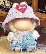 SAFERSKY 1 Pcs Keychain Soft Cute Lobubu Gudiya Surprise Keychain Collectible Clothes Doll For Labubu Mystery Toy Figure for Kids, Girls Boys Home Decor, Bag Charm, Desk Ornament Gift