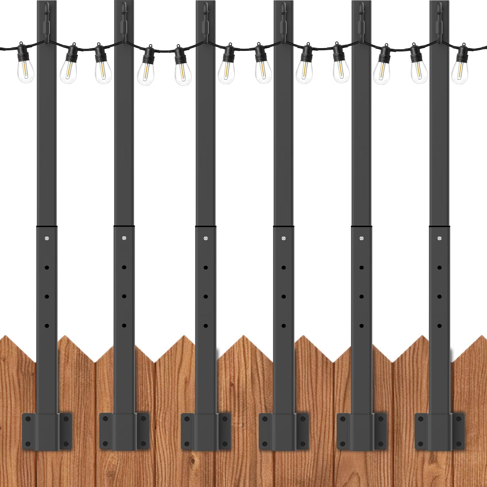 AILBTON Led Neon Rope Lights 50Ft,Control With App/Remote,Flexible Led Rope Lights,Multiple Modes,IP65 Outdoor RGB Neon Lights Waterproof,Music Sync Gaming Led Neon (String Light Poles)