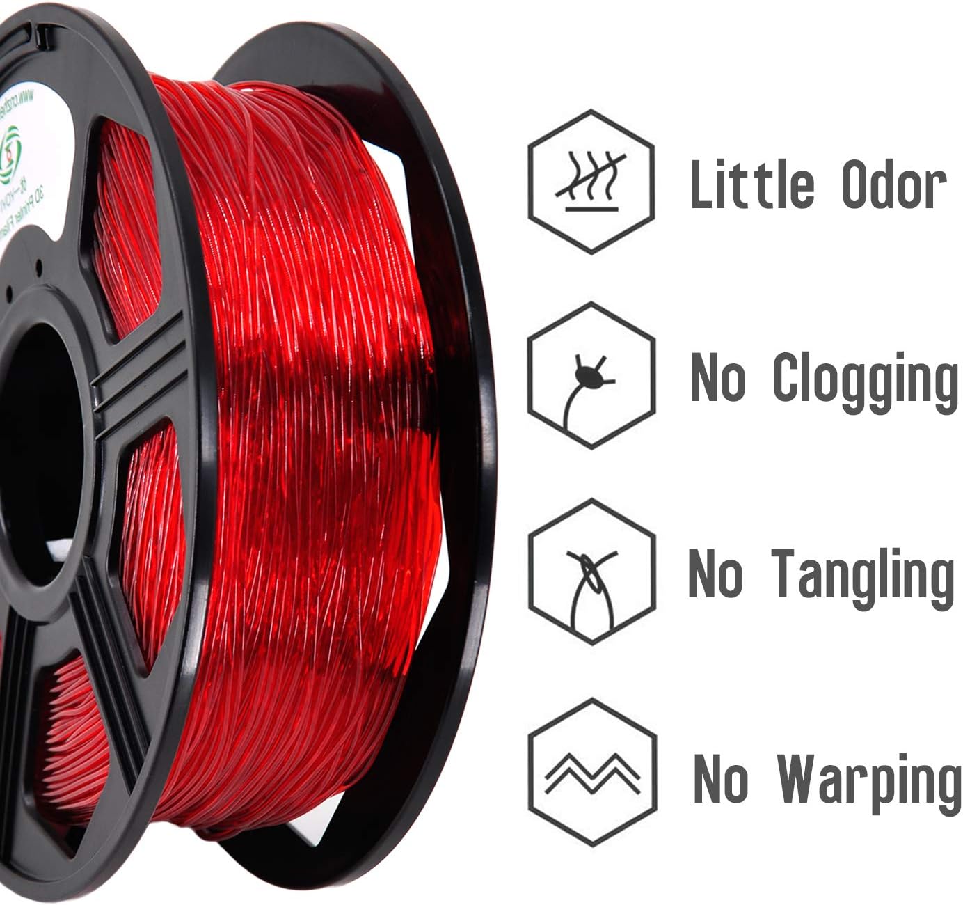 Bеѕt Cуbеr Dеаlѕ 🔥 YOYI YOYI 3D Printer Filament,85A TPU Filament 1.75mm,Flexible Filament, 0.8KG Spool,Dimensional Accuracy +/- 0.02 mm,100% Virgin Raw Material (Red) Uр Tо 50% оƒƒ YOYI YOYI 3D Printer Filament,85A TPU Filament 1.75mm,Flexible Filament, 0.8KG Spool,Dimensional Accuracy +/- 0.02 mm,100% Virgin Raw Material (Red)