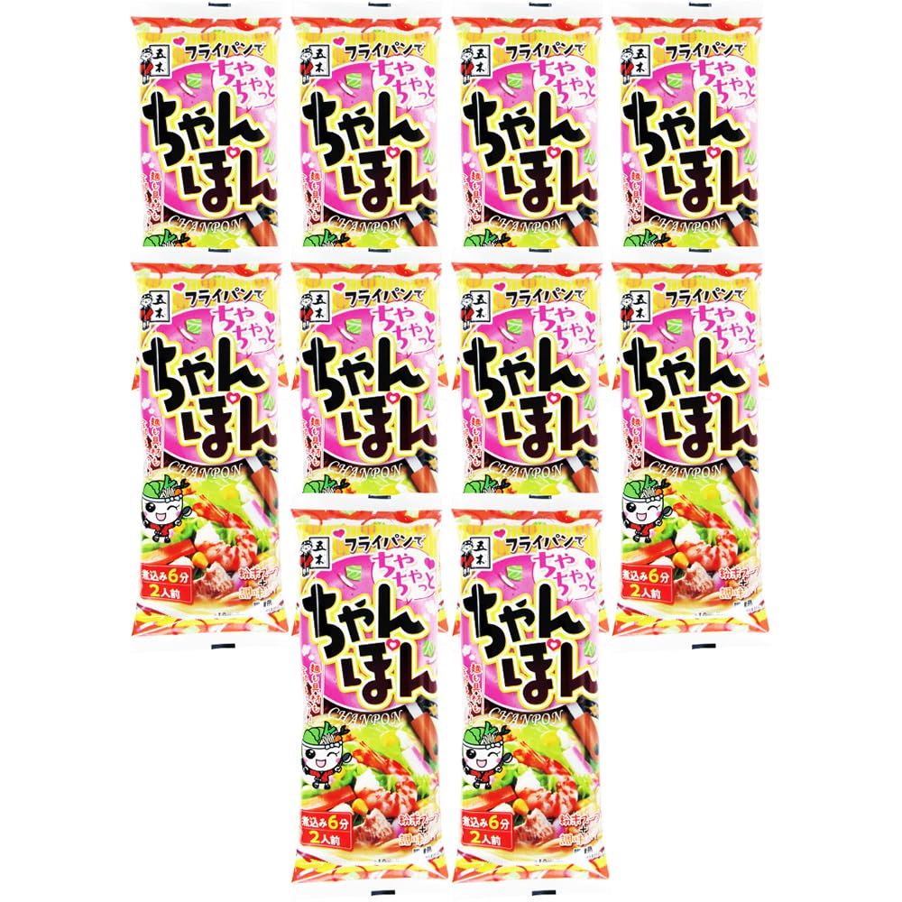 Amazon.co.jp: 五木食品 ちゃちゃっとちゃんぽん 184g×10個 : 食品