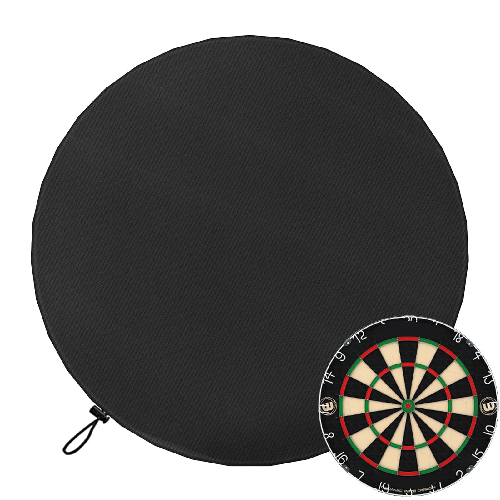 Dart Board Dartboard Cover Heavy Duty 600D Oxford Waterproof Protective | Outdoor Indoor Dartboard Dust Cover, Dustproof Dartboard Bag