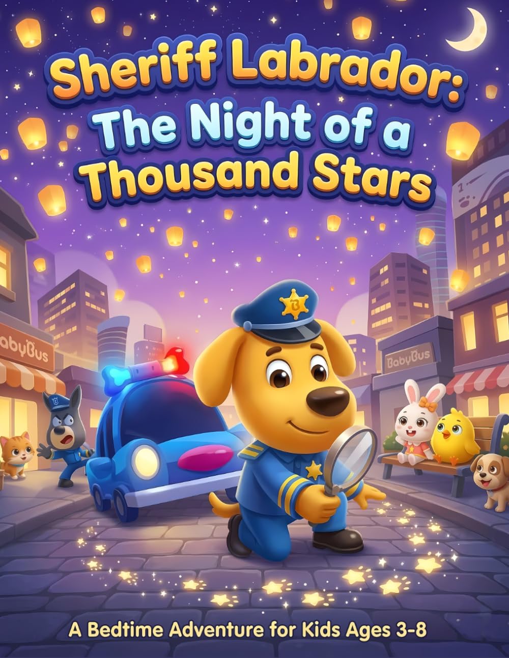 Sheriff Labrador: The Night of a Thousand Stars: A Cozy Bedtime Mystery Adventure for Kids Ages 3-8