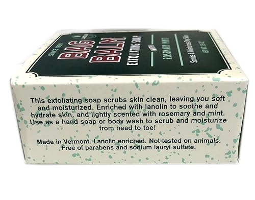 Miniatura 20 de Bag Balm Vermont's - Barra de jabón exfoliante original, barras de jabón corporal, barra de jabón de manos - Jabón para piel seca - Barras de jabón