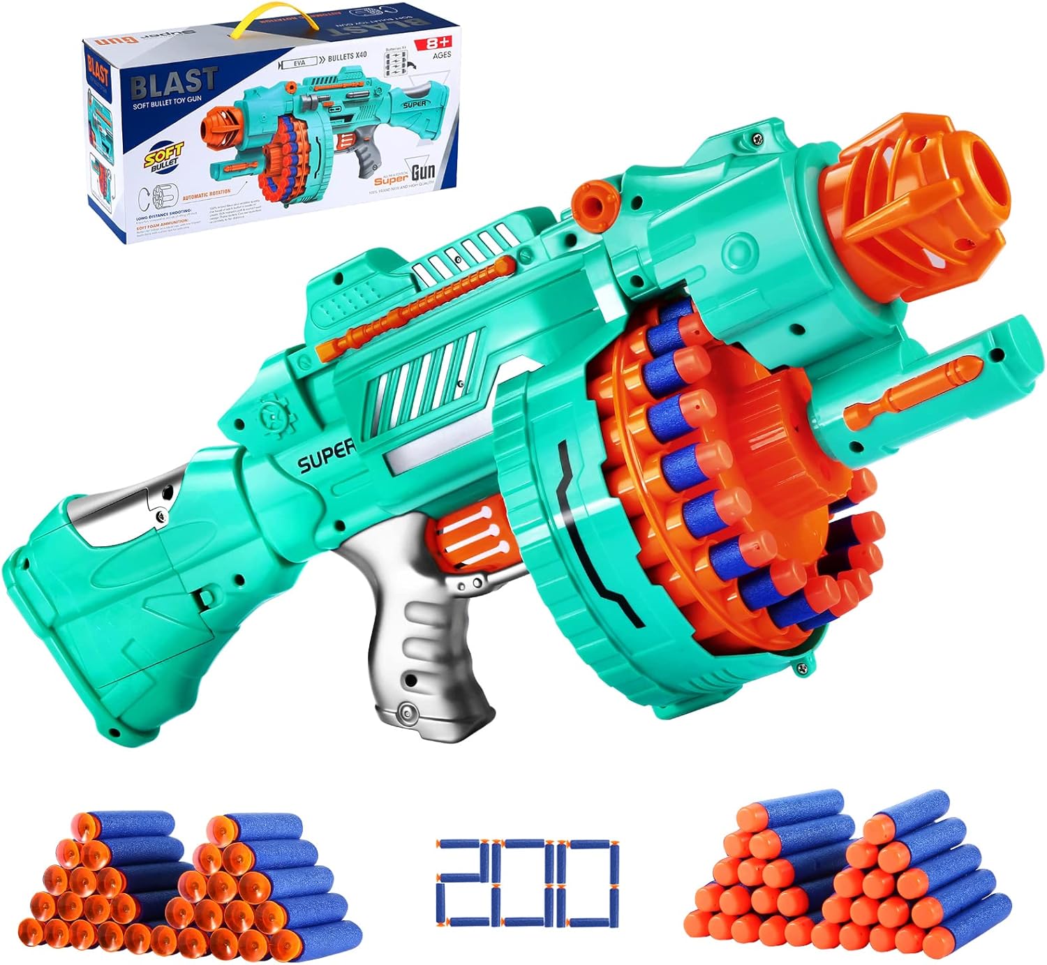 Toy Gun Automatic Electric Toy Foam Blasters