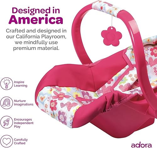 Miniatura 3 de Accesorio de asiento de auto para muñecas y animales de peluche, perfecto para niños de 3 años o más