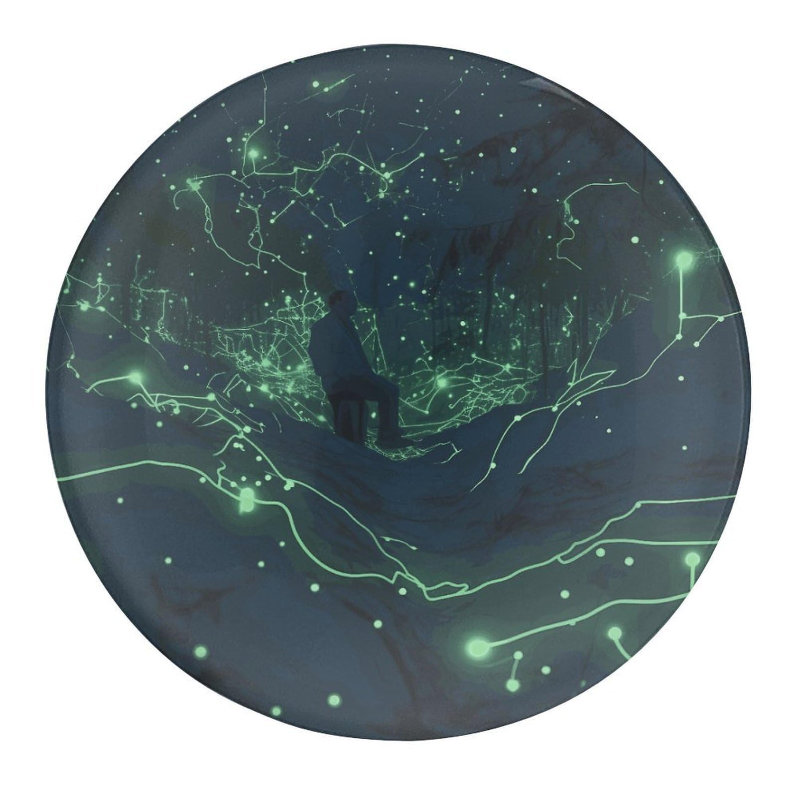Fekiloot Style Glow In The Dark Refrigerator Magnet Fridge Magnet4 Pcs