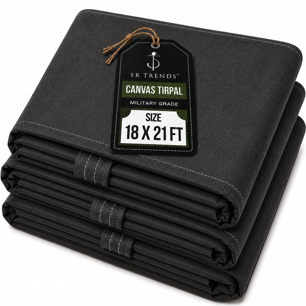 700 GSM Waterproof Tarpaulin | Durable, UV-Resistant Tarp for Outdoor, Construction & Camping (Grey, 2.5 x 2.5 FT) — Amazon image 21
