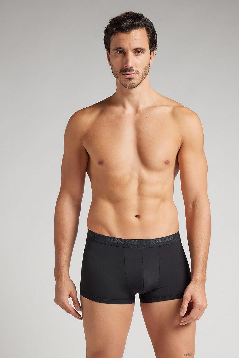 Intimissimi Man's Microfiber Boxers with Logo