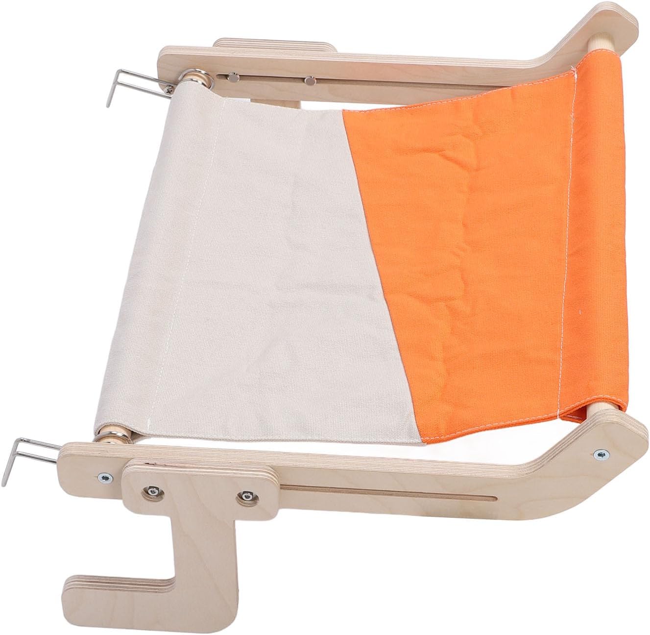 Cat Window Perch, ow ing Hammock, Sturdy e Cat Slee Bed with Cushion, Space ing Shelves for Ill Bedside, Use for Indoor Cats