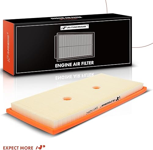 Miniatura 8 de A-Premium Filtro de aire de motor compatible con Mercedes-Benz W204 W212 C300, C350, E300, E350, E400, GLE350, GLK350, ML350, R350, 2012-2018, panel