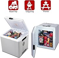 Vista 7 de Refrigerador Voyager Koolatron de 29 qt (cuartos de galón), talla única , gris