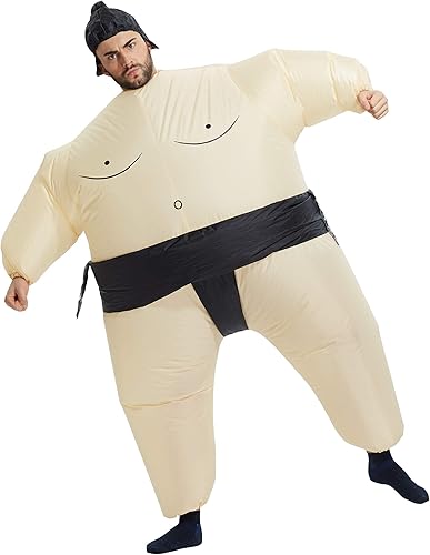 Disfraz inflable de luchador de sumo Toloco disfraz de Noche de Brujas para adulto