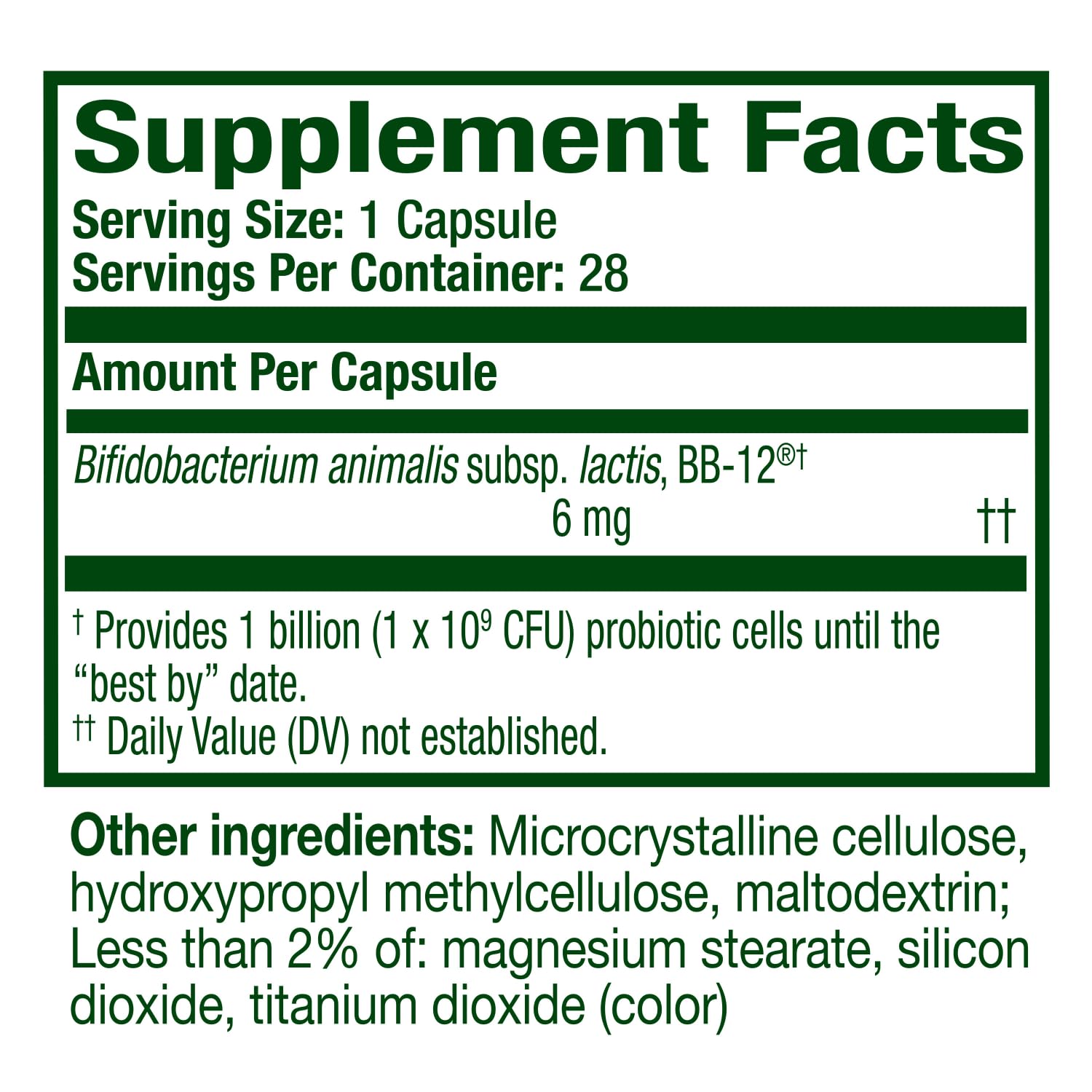 Align Gut Health & Immunity Probiotic, Daily Digestive Support for Women and Men, Helps Support Immune and Digestive Health, 28 Capsules